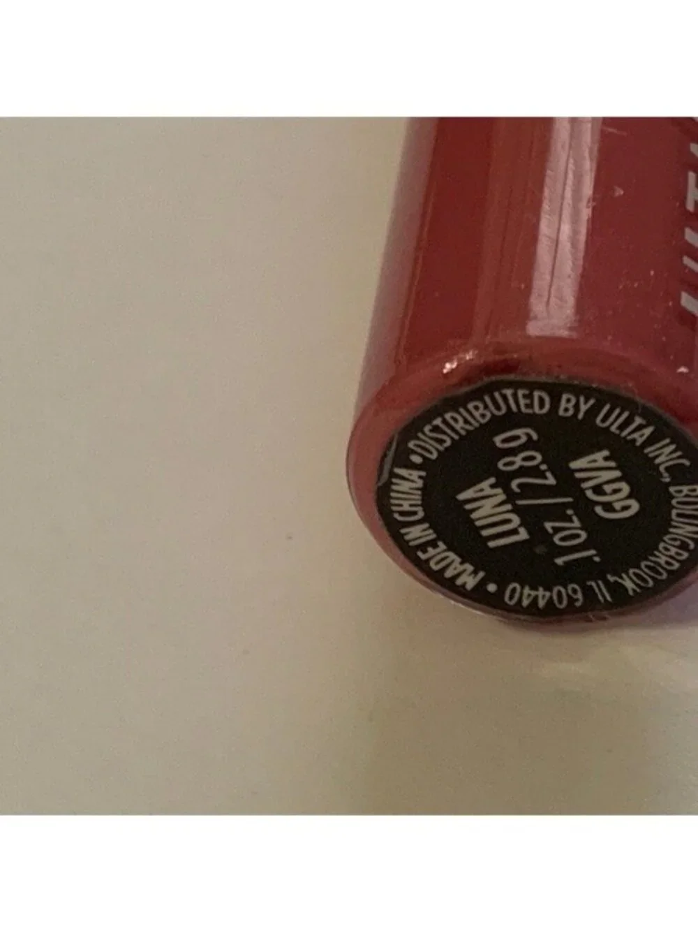 Ulta Beauty Butter Balm Lip Gloss Thumbelina (Coral Pink) deluxe travel size New